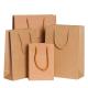 Transparent packaging  standard paper Bags/Customized brown kraft paper bag for Shopping