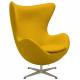 Hot Classic Design Fabric Leather Swivel Egg Chair for Living Room Leisure chair