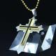 Fashion Top Trendy Stainless Steel Cross Necklace Pendant LPC388