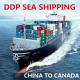 Door To Door Shipping Freight Forwarder China To Canada