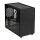 160mm PSU 418mm Length Aluminum ATX Case With Fans