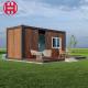 Detachable Container Prefab Wooden Log Cabin Modular Modern Flat Pack Container Home