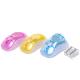 Mouse Cute Shape Double Hole Kids Pencil Sharpener PS Plastic