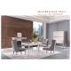 New American style Dining room furniture long table with six chairs and Buffet cabinets from China furniture supplier