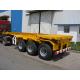 3 axle 20ft  Container Trailer Chassis| TITAN VEHICLE