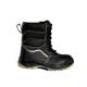 Shock Absorbing Split Cow Leather Oxford High Cut Steel Toe Boots Lace Up Safety Shoes