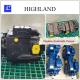 Variable Displacement Hydraulic Piston Pump For Skid Steer Loaders Black