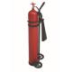 Red 10kg Trolley Mounted Fire Extinguisher Simple Operation / Maintenance