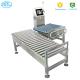 304 SS Conveyor Automatic Checkweigher Machine Pole Type Single Side