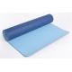 blue two sides pattern non-slip TPE yoga mat