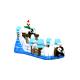 Commercial Inflatable Water Slides Ice World Bear Giant Commercial Inflatable Water Slides Penguin Bouncer