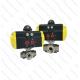 OEM Ball Valve Pneumatic Actuator , Rack And Pinion Valve Actuator