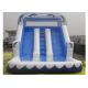 Three lines Inflatable Water Slide With Pool For Kids / Adults Inflatable Slide Park