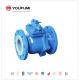 Gear Operated PTFE  Lined Valve PN16 DN200 Casting Material PTFE  For PVC