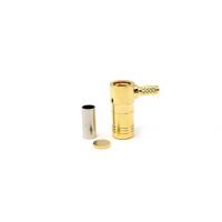 RF Connector SMB Female Right Angle For RG316 Cable Crimp