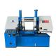 Horizontal Steel Band Saw Industrial Iron Metal Cutting Band Sawing Machine Automatic