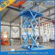 Stationary Hydraulic Lift Table Fixed Low Profile With CE