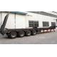 TITAN VEHICLE 3 axles /4 axle widely used cargo trailers with lowbed