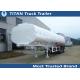 Stainless steel Tanker Trailer for food grade , milk , chemical and liquid