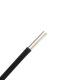 Metal Wire OM3 FTTH Flat Drop Cable 2 Core For Telecommunication
