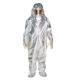 Aluminum Foil Thermal Insulation Suit Clothing No Melting With Silver Color