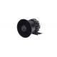 Black 100w Emergency Siren Speaker , Fire Truck Ambulance Siren Horn