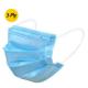 Unisex Medical Disposable Face Mask Anti Pollen Allergens  Non Woven Fabric Mask