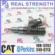Cat engine diesel spare parts c13 injector 249-0713 10r-3262 for caterpillar fuel injector cat c13