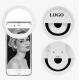 Custom Brand LOGO Selfie Ring Light  Rechargeable Selfie Ring
