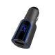 4.8A Fast Car Phone Charger 24W Zinc Alloy Rapid Dual USB Car Charger