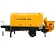 Electric Remote Controller Hydraulic Concrete Pump For Concrete / Cement Pumping Works