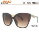 Sunglasses in fashionable design, made of plastic ,suitable for men and women