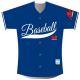 Powersports 300gsm Personalized Baseball Jerseys Uniforms Custom Design