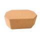 Octagonal Yoga Block Cork Brick Non Slip  215 X 138 X 67mm