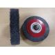 Long Service Life 6 inch Abrasive bristle Industrial Nylon Wheel Brush for deburring