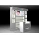 RAL Color Cosmetic Display Stand / Beauty Product Display Units Flooring Style