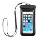 Black Water Resistant Phone Pouch Smartphone Waterproof Case For Phone Universal