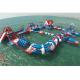 Interactive Inflatable Floating Water Park Airtight Funny Durable Easy Installation