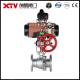 Manual High Platform Flanged Floating Ball Valve Wcb Currency US Driving Mode Manual