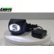 Kl4.5lm Digital LED Miners Cap Lamp 1.3 Watts 8000lux With Time / Battery Status Display