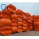 Orange / Yellow Cylindrical HDPE Pipe Floater DN1100 For Dredger Pipelines