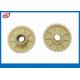 1750200435-105 ATM Parts Wincor Cineo 39 Tooth Yellow Gear With Bearing VS
