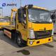 Howo 4*2 3-5 Tons Flatbed Light Duty Wrecker Tow Truck With Cheap Price For Sale