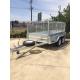 10x6 Fully Hot Dipped Galvanised Tandem Caged Trailer 2000KG