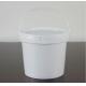 4L chemical use PP plastic pail with lid for paint packing