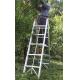 A Shaped Anti Corrosion 2x4 Folding Aluminum Ladder