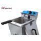 Stainless Steel 201 Single Tank Electric Fryer For Fried Food