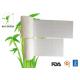 Eco Friendly White Bamboo Diaper Liners Customized Color Available 30-60 gsm