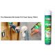 All Purpose Waterproof Silicone Sealant Fireproof High Density Exterior PU Foam Spray