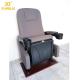 Ergonomic Backrest Fabric PP Cinema Theater Chairs With Cup Holder